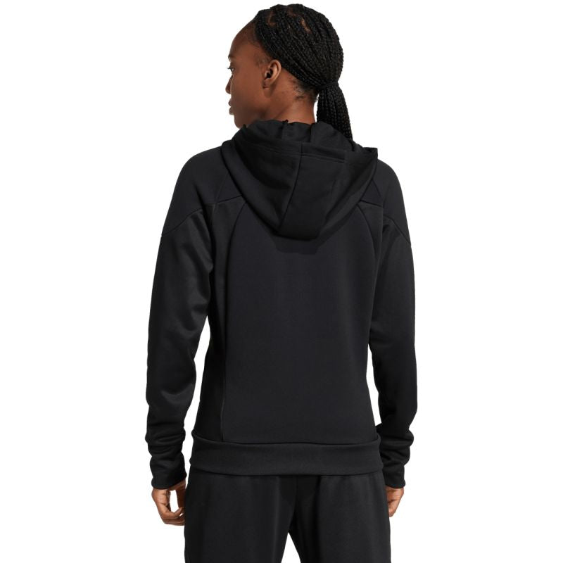 Women's adidas Tiro 25 Hoodie Full-Zip Black JD9079
