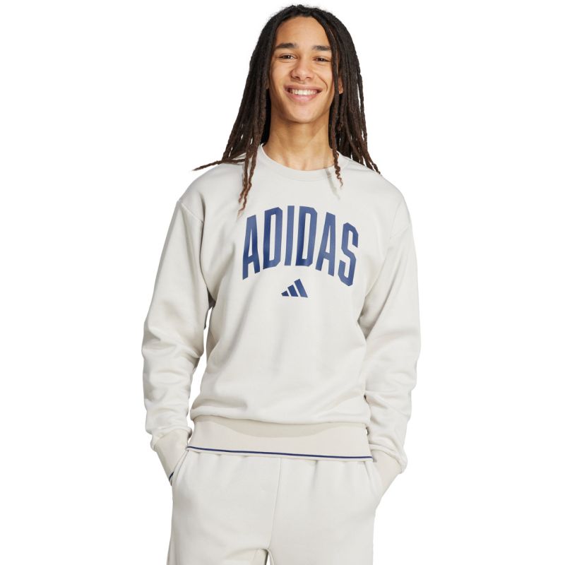 Men's adidas Collegiate Sweatshirt Gray JM1732