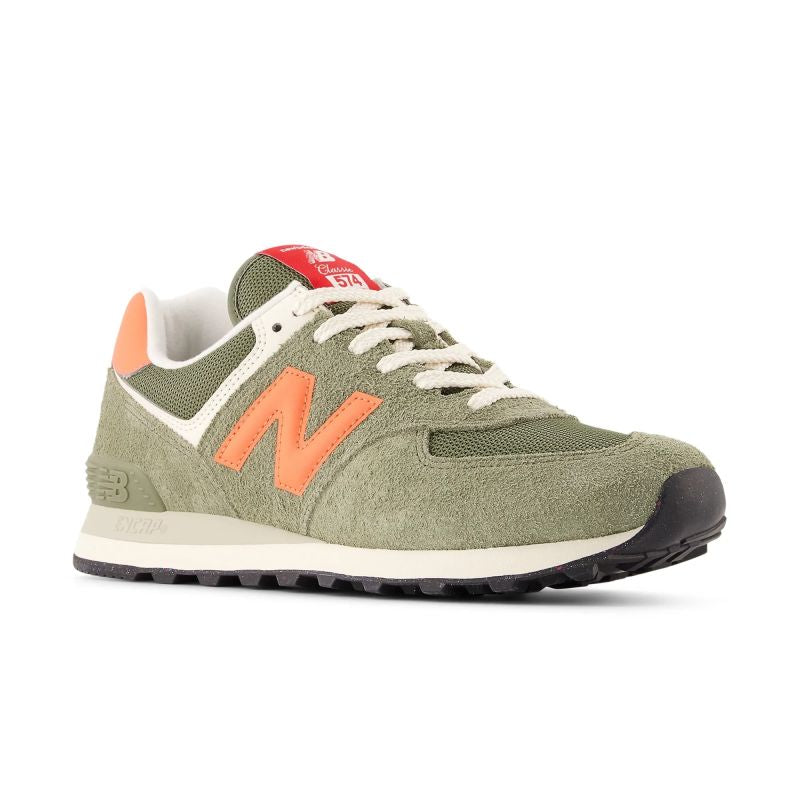 New Balance U574 lifestyle green unisex sneakers (U574BGR)