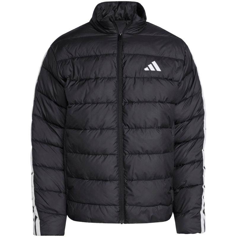Giacca adidas Essentials 3 strisce da uomo nera JM8416