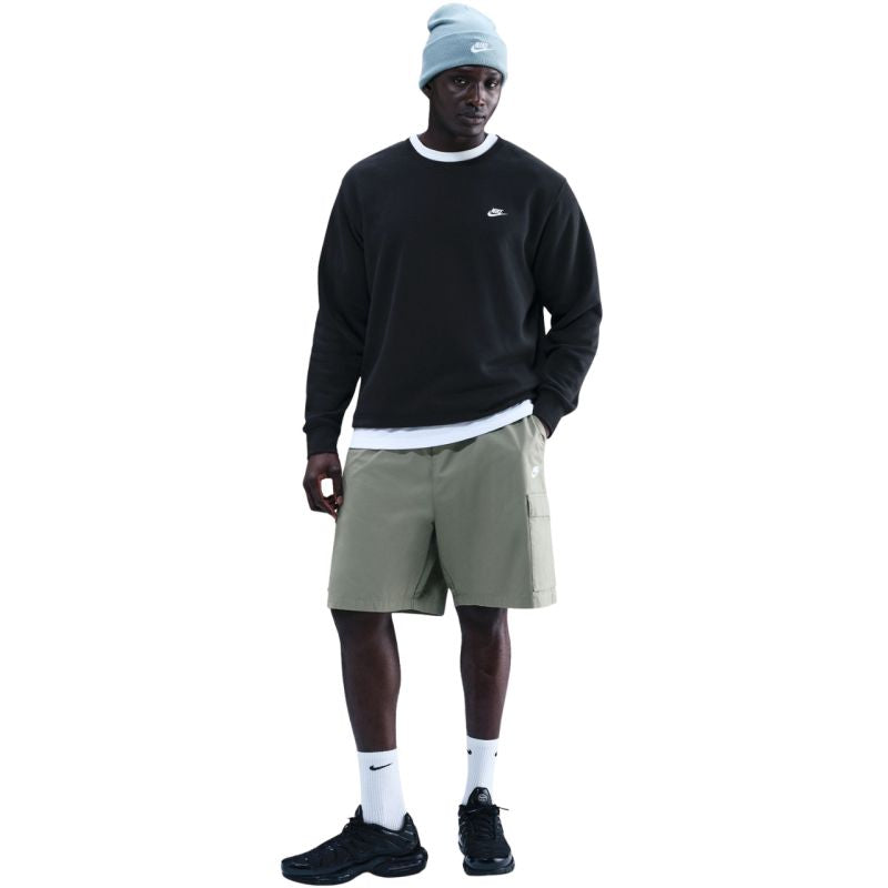 Felpa da uomo Nike Club BB Black FN3886 010