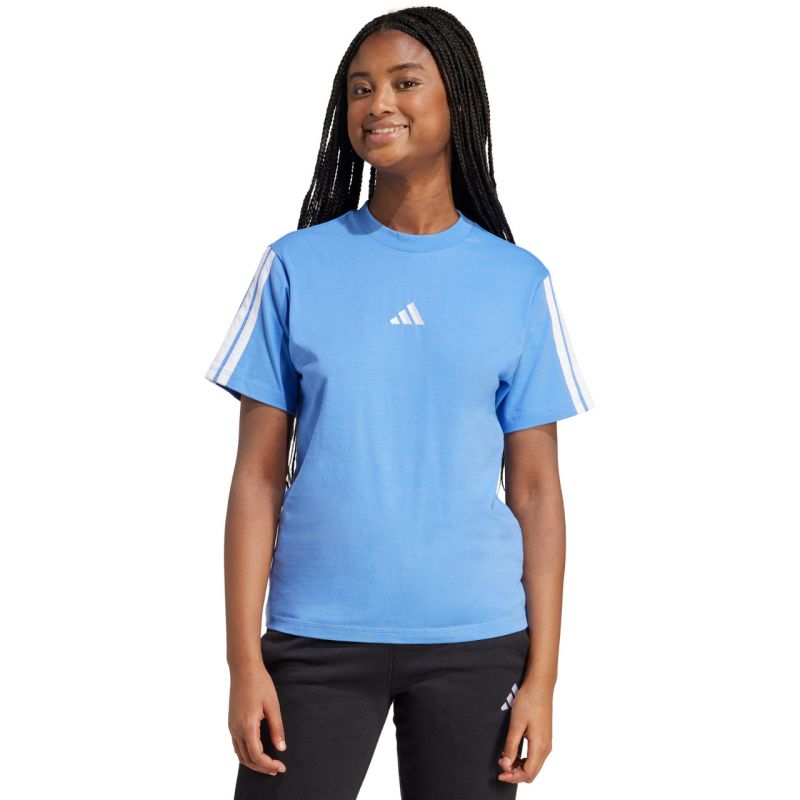 adidas Essentials 3-Stripes T-shirt in cotone W JV7361