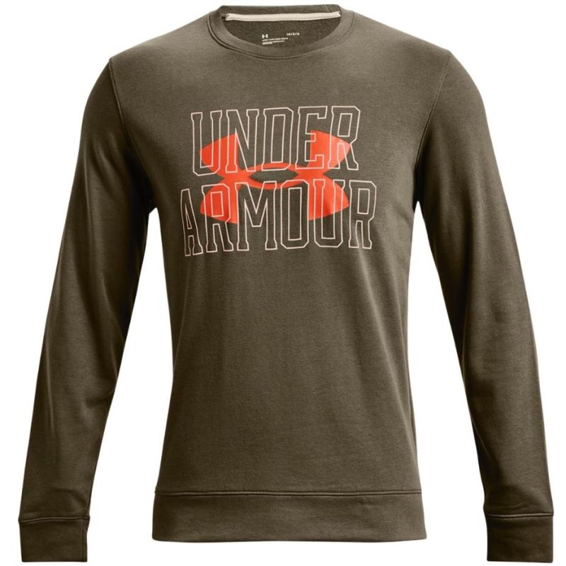 Under Armor UA Rival Terry Logo Crew M 1370391 361 sweatshirt