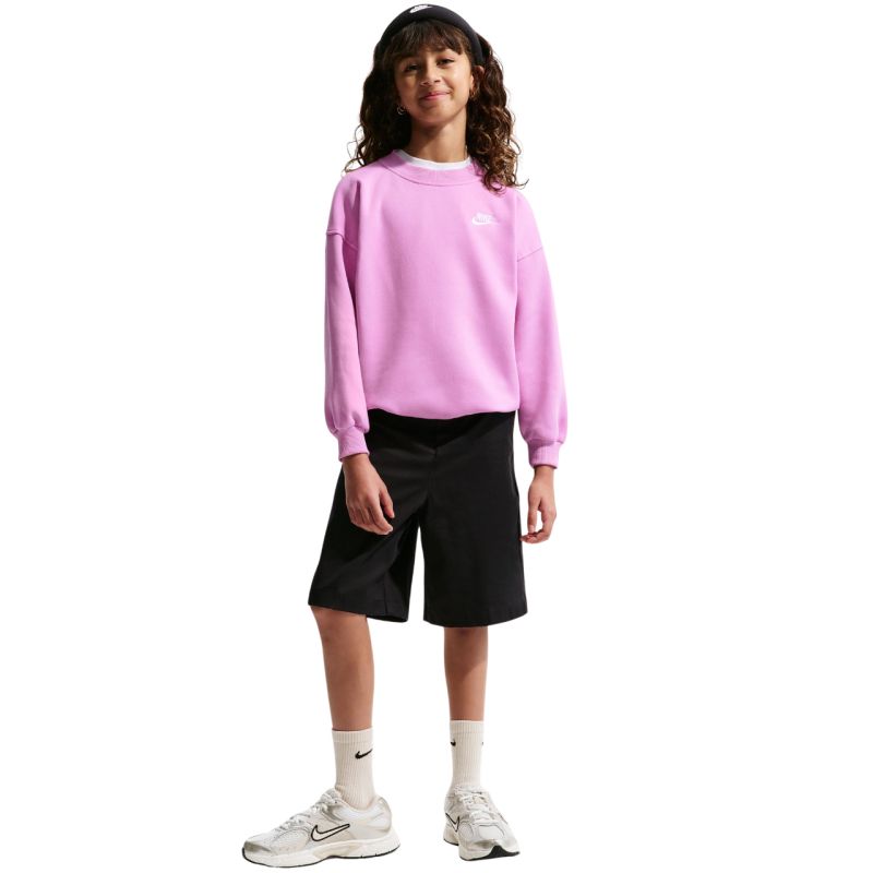 Nike Sportswear Club Fleece Kids' Sweatshirt Pink FD2923 503