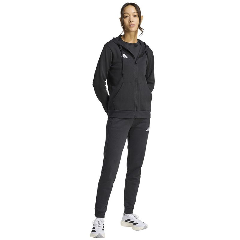 Women's adidas Entrada 26 Full Zip Hoodie Black KF5939
