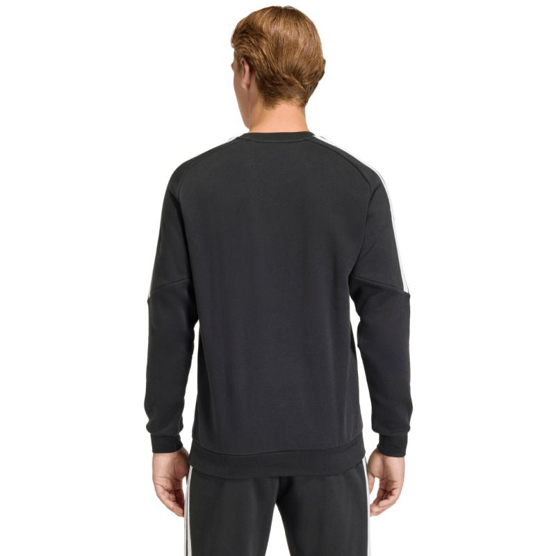 Felpa girocollo adidas Tiro 26 League da uomo, nero e bianco KF3413