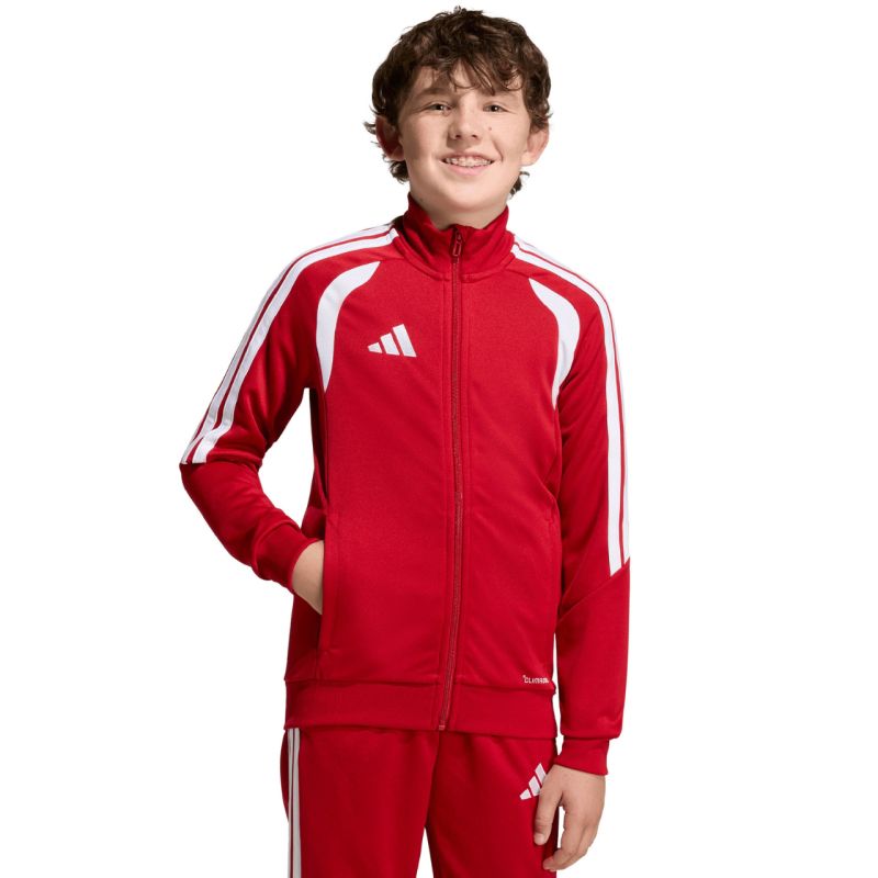 Felpa da allenamento adidas Tiro 26 League rosso JY7200 per bambino/a