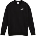 Felpa girocollo da donna Puma ESS Small No. 11 Logo taglio comodo Nero 684975 01