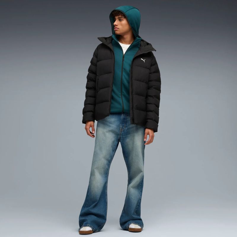 Giacca Puma Mono Hooded da uomo nero 688367 01