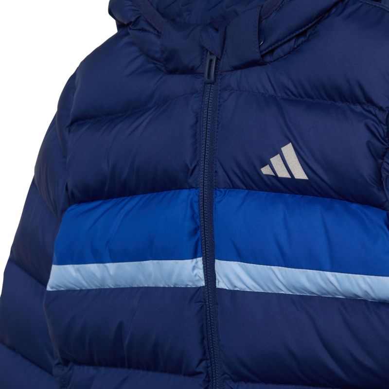 adidas Synthetic Down Navy Blue Kids Jacket JL7392