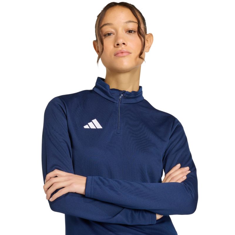 Women's adidas Entrada 26 Training Top Navy Blue JZ6642