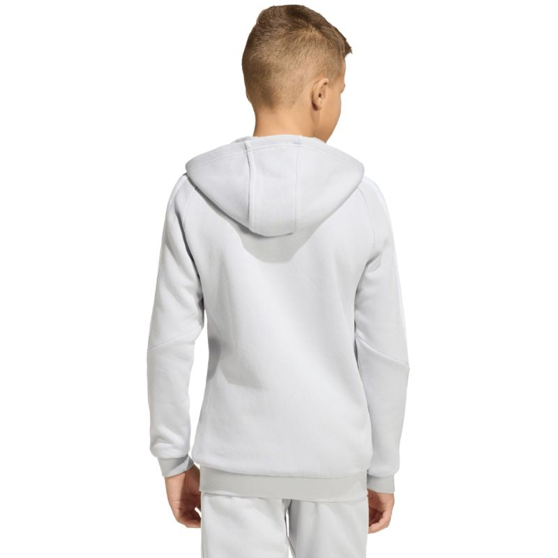 adidas Tiro 26 League Sweat Full Zip Hoodie for Kids Gray KF3323