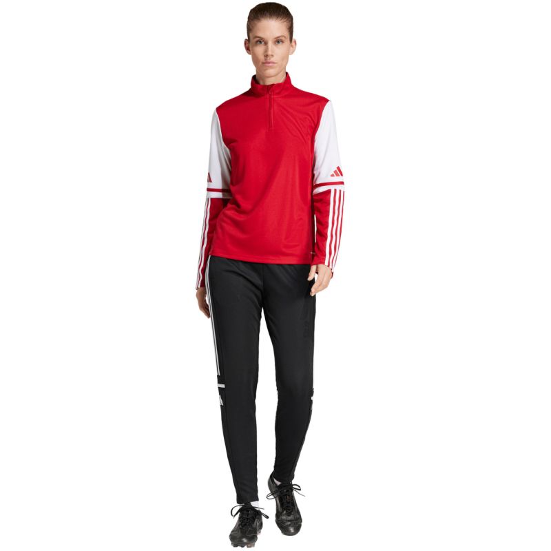 Top da allenamento da donna adidas Squadra 25 rosso JD3018