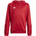 adidas Tiro 23 Competition Felpa con cappuccio per bambini rossa HI3052