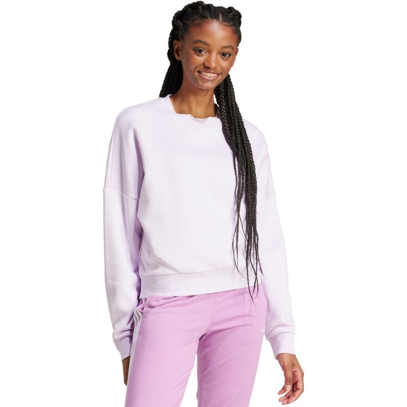 Felpa adidas Essentials Small Logo Feel Cozy da donna JF8827