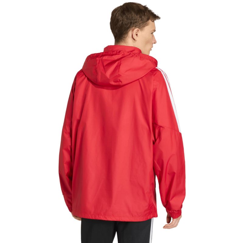 Giacca da uomo adidas Tiro 26 League Windbreaker rossa JY9731