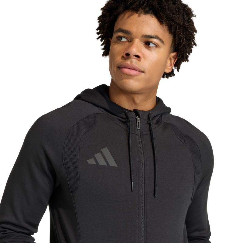 Men's adidas Tiro 26 Travel Sweat Hoodie Black KF6075