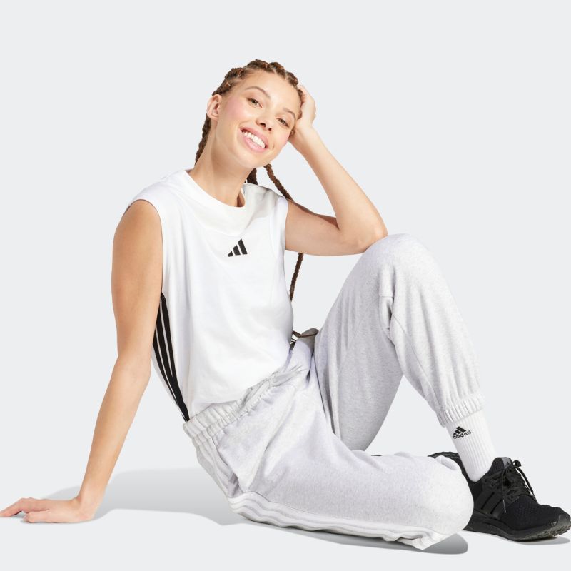 adidas Essentials 3 strisce pantalone sportivo in felpa taglio ampio IN6178