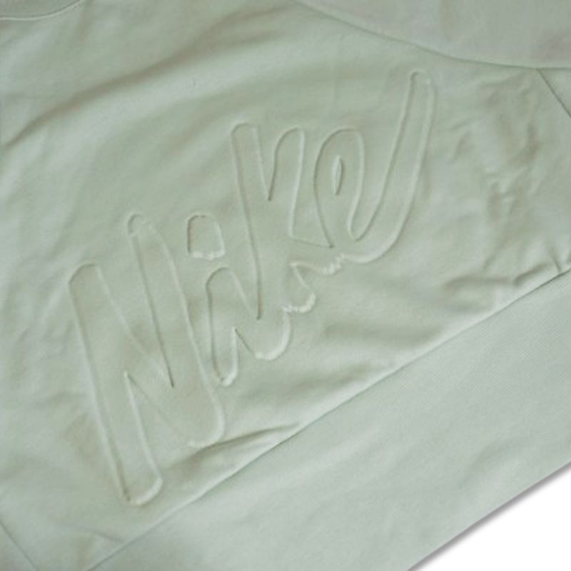 Nike Dri-Fit Fleece Get Fit Lux Crew Felpa Verde - CD4308-321