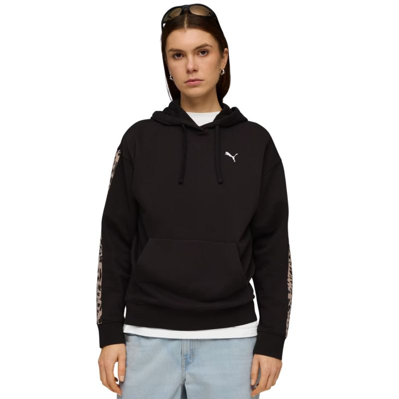 Puma ESS Graphic Animal Comfort Hoodie Women's Black 691822 01