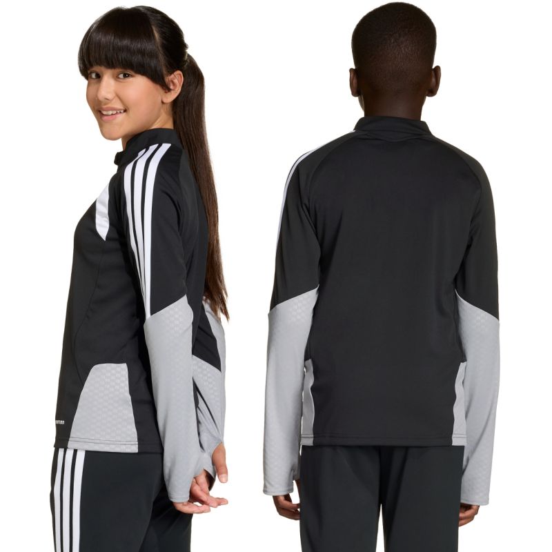 adidas Tiro 26 Competition Training Top for Kids, Black and Gray KA7572