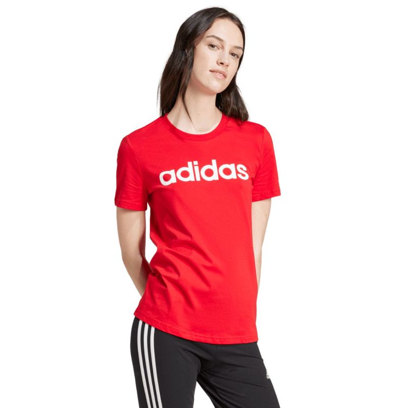 adidas T-shirt Loungewear Essentials Slim Logo donna IY9189