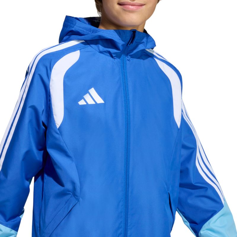 adidas Giacca Tiro 26 Competition All Weather Blu per bambini KB0157