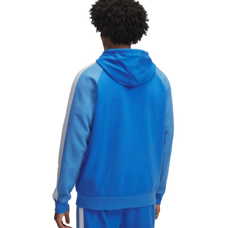 Men's Under Armour Rival Fleece Colorblock Hoodie Blue 6003958 402