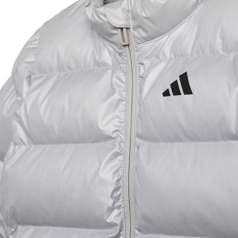 Giacca per bambini Adidas Synthetic Down Glam Silver JM8870