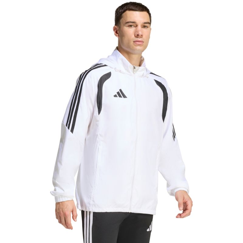Giacca a vento da uomo adidas Tiro 26 League White JY9734