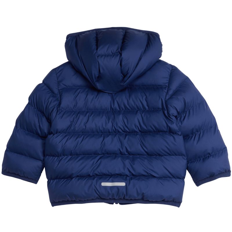 adidas Synthetic Down Navy Blue Kids Jacket JL7392