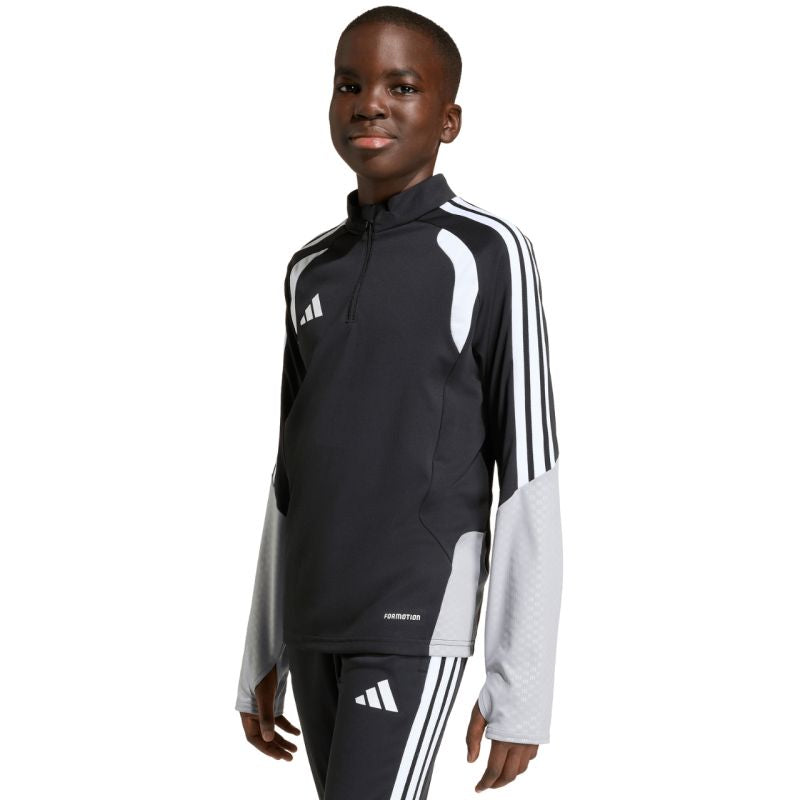 adidas Tiro 26 Competition Training Top for Kids, Black and Gray KA7572