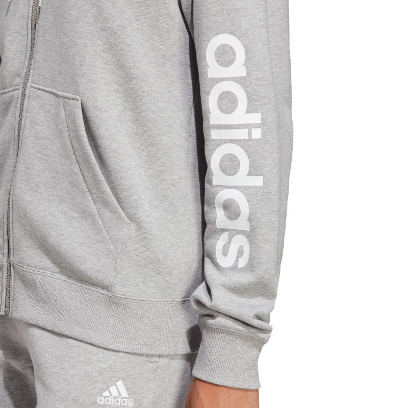 adidas Essentials Linear Full-Zip French Terry Hoodie W IC6866