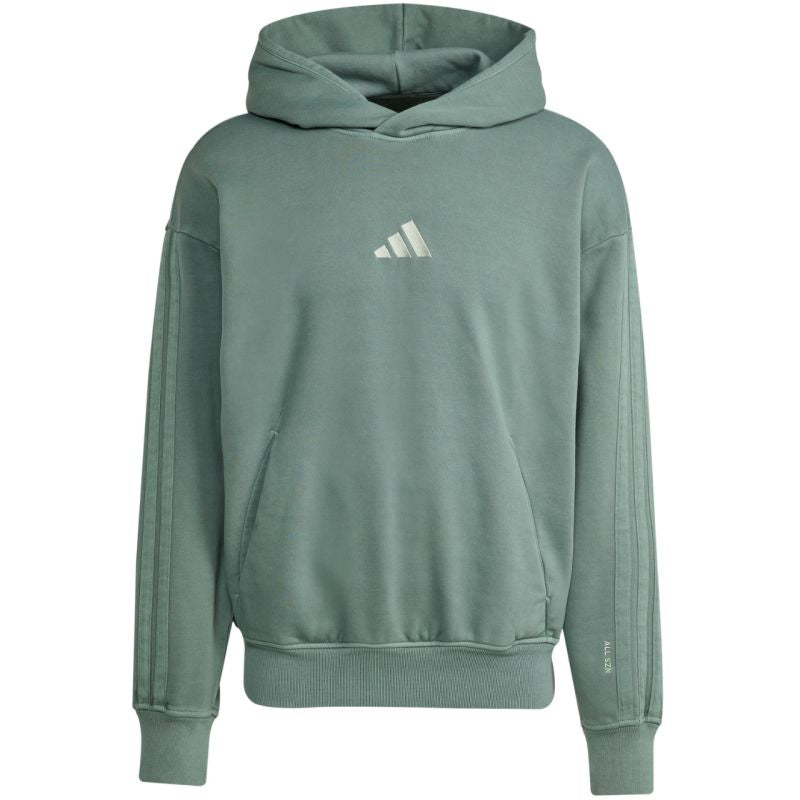 Men's adidas sweatshirt A SZN W FL HD green JL6538