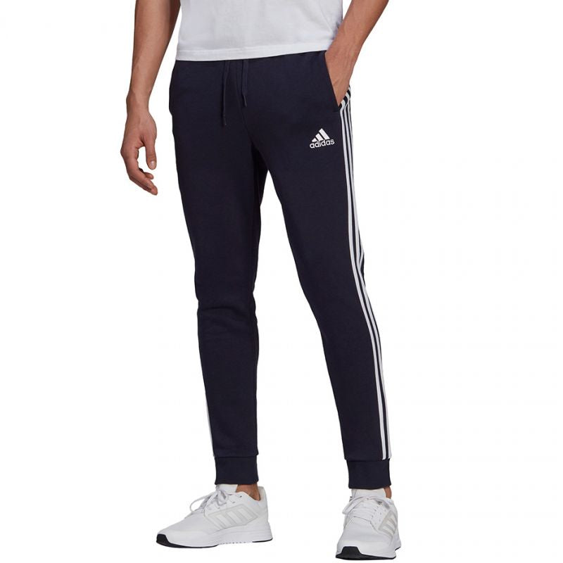 Pantaloni adidas Essentials Fleece Tapered Cuff 3-Band M GK8823