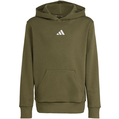 Felpa con cappuccio adidas Essentials 225 verde oliva KS0367