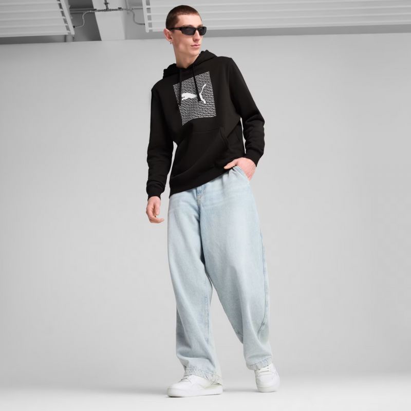 Puma Ess Logo Lab Hoodie FL M 684669 01 sweatshirt