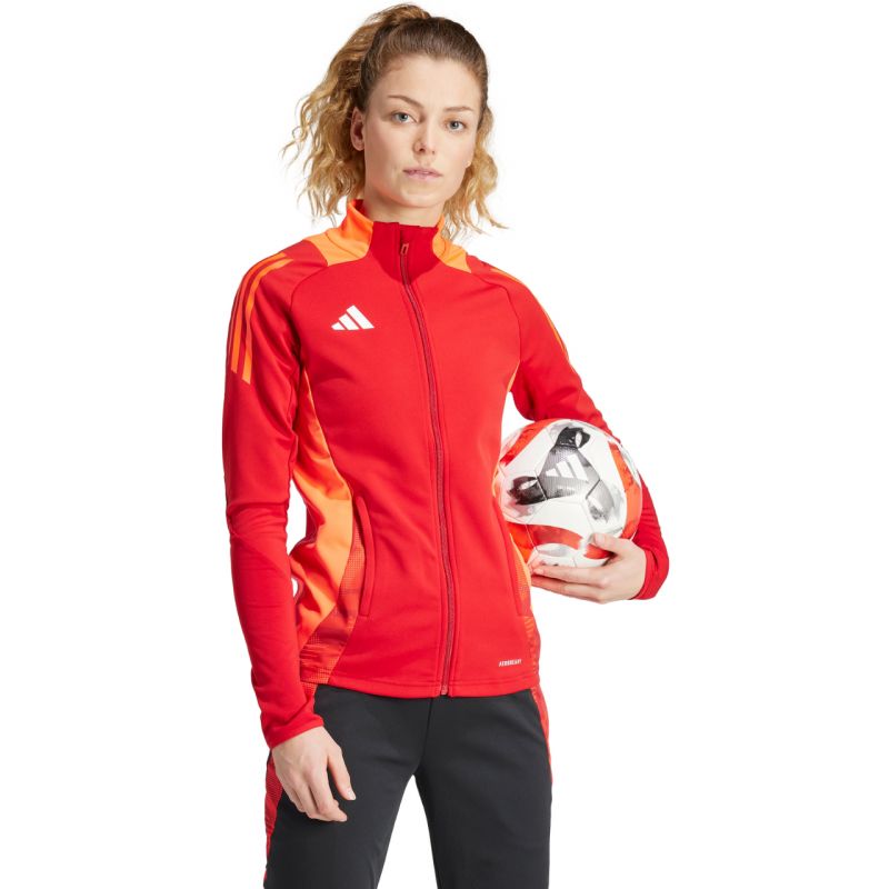adidas Felpa da Allenamento Tiro 24 Competition Donna Rosso IR5497