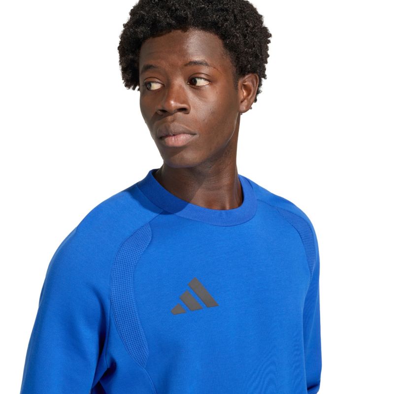 Felpa girocollo da uomo adidas Tiro 26 Travel blu KD1146
