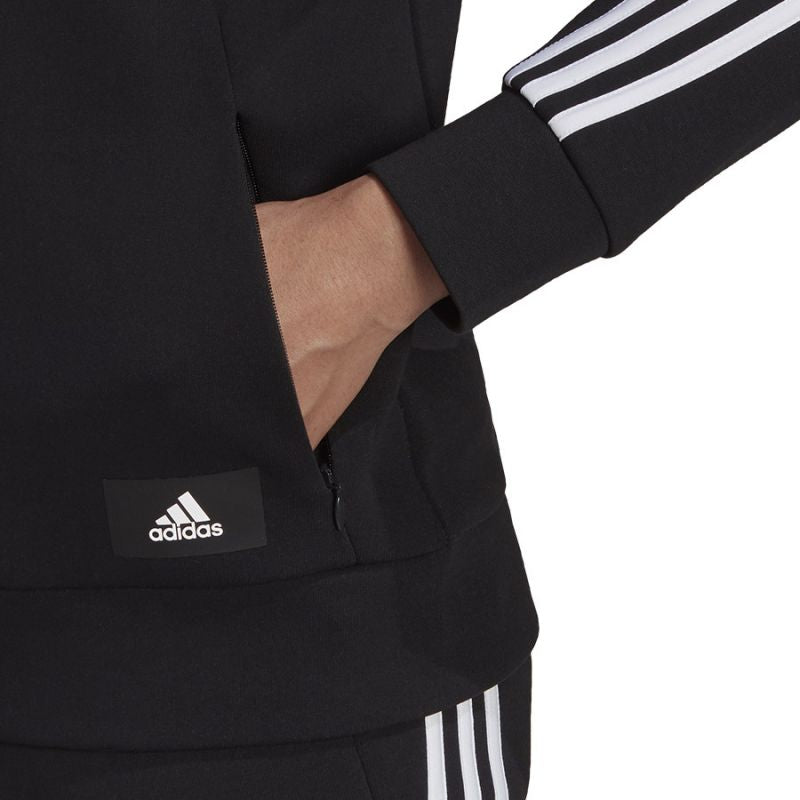Felpa con cappuccio intera Adidas FI 3 Stripes H57287