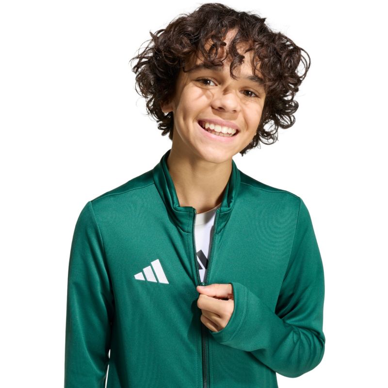 Felpa adidas Entrada 26 Track verde da bambino KE9837
