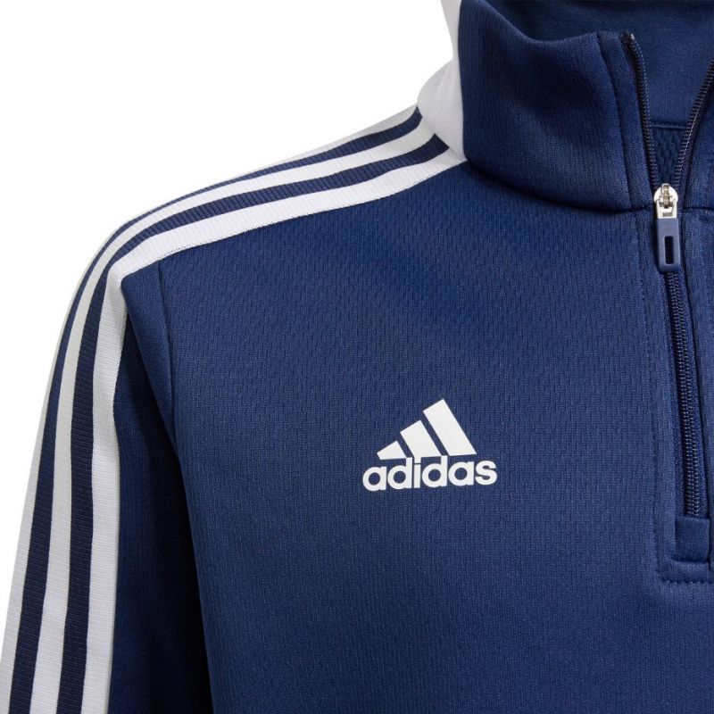 adidas Tiro 21 Warm Top navy blue kids' sweatshirt GK9672