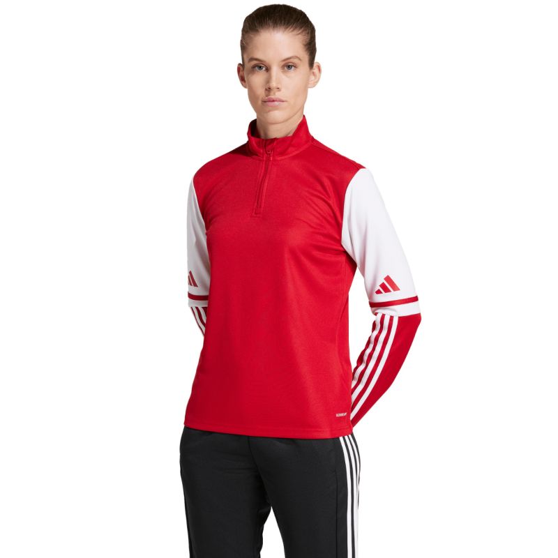 Top da allenamento da donna adidas Squadra 25 rosso JD3018