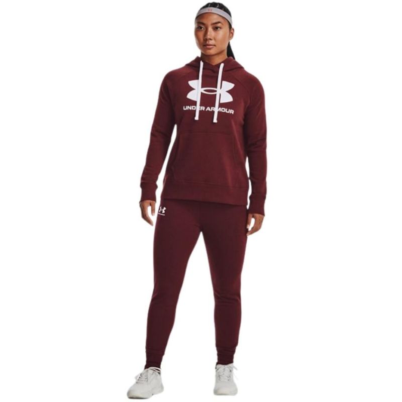 Under Armor Rival Fleece Logo Hoodie W 1356318 690
