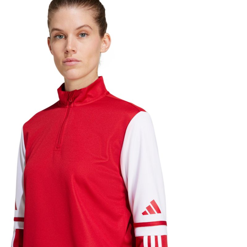 Top da allenamento da donna adidas Squadra 25 rosso JD3018