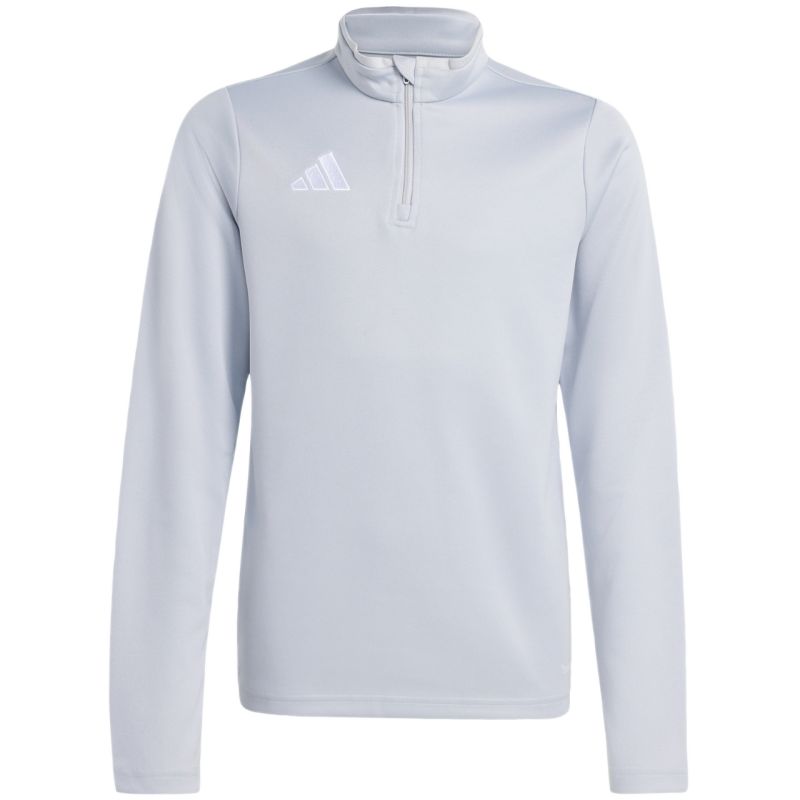 Felpa bambino adidas Entrada 26 Training Top grigio chiaro JZ6637