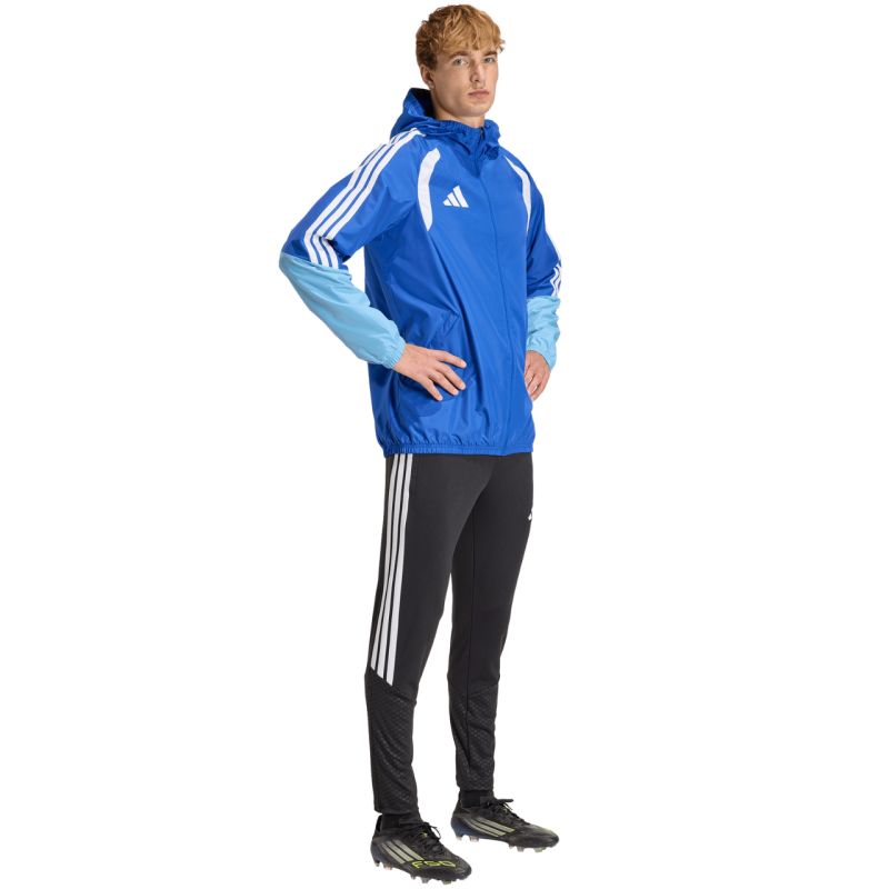 Giacca da uomo adidas Tiro 26 Competition All Weather Blu KB0135
