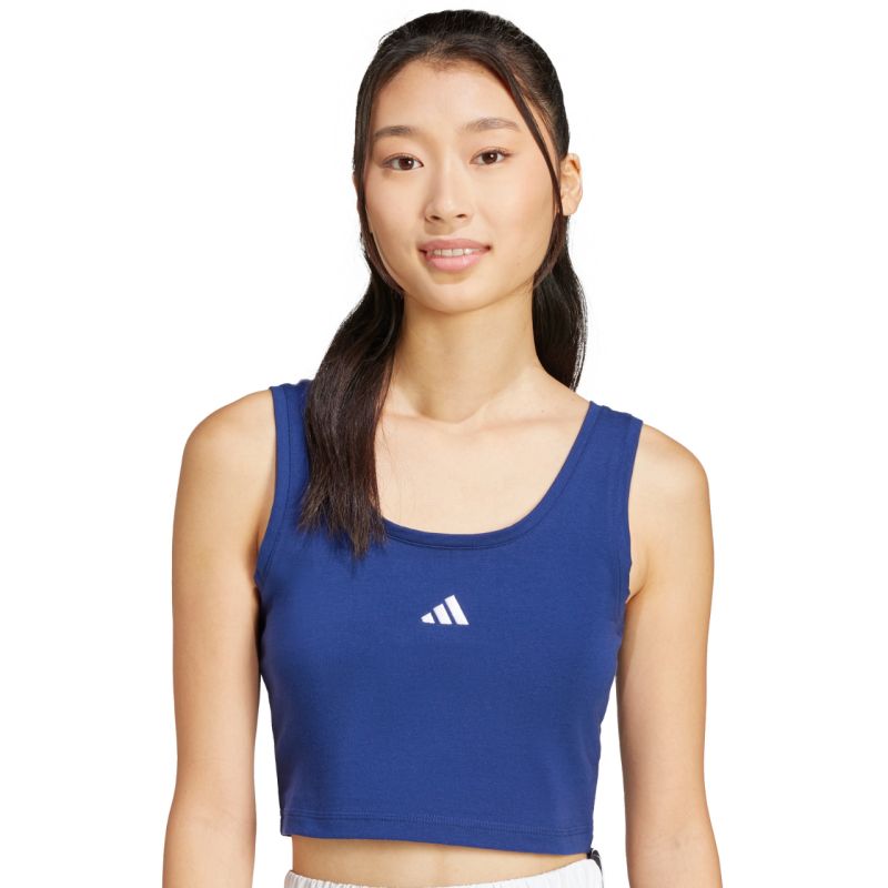 adidas Essentials Small Logo Cotton Lifestyle Tank W JC5939