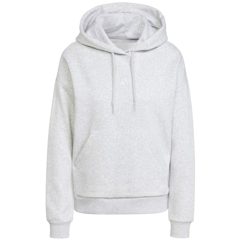 adidas Essentials Small Logo Feel Cozy Women's Sweatshirt Light Gray JN1853