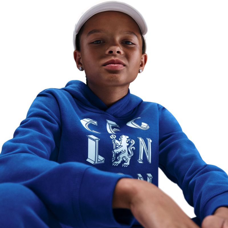Nike Junior Chelsea London Felpa con Cappuccio HM3649-495